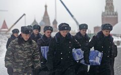 Солдаты президентского полка 