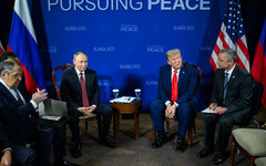 Владимир Путин и Дональд Трамп