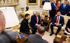 Дональд Трамп и Владимир Зеленский