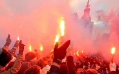 Митинги на Манежной площади в декабре 2010 года в Москве, фото blogs.privet.ru