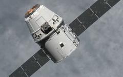 Космический корабль Dragon. Фото с сайта nasa.gov