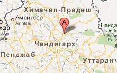 Город Шимла. Изображение с сайта maps.google.ru