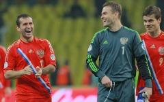 Игроки сборной России по футболу © РИА Новости, Виталий Белоусов