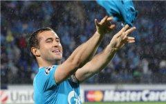 Александр Кержаков. Фото Вячеслава Евдокимова с сайта fc-zenit.ru