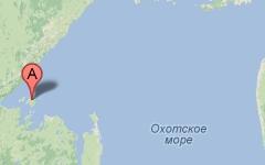 Шантарские острова. Изображение с сайта maps.google.ru