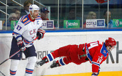 Матч ЦСКА-СКА. Фото с сайта cska-hockey.ru