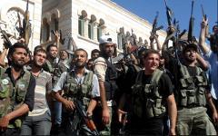 Сирийские боевики. Фото с сайта ethnos.gr