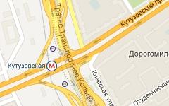 Место ДТП. Изображение с сайта maps.google.ru