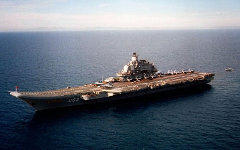 Авианесущий крейсер «Адмирал Кузнецов». Фото с сайта wikipedia.org