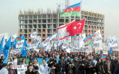 Митинг в Баку. Фото с сайта kavkaz-uzel.ru