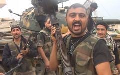 Сирийские повстанцы. Кадр из видео на YouTube