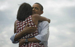 Барак и Мишель Обама. Фото пользователя Twitter @BarackObama
