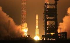 Запуск спутника «Ямал-402». Фото с сайта gascom.ru