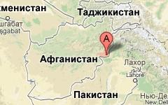 Провинция Нангархар. Изображение с сайта maps.google.com