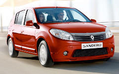 Renault sandero. Фото с сайта renault.ru