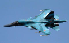Истребитель Су-34. Фото с сайта mil.ru