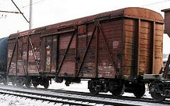 Товарный вагон. Фото с сайта wikipedia.org