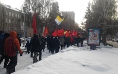 «За честные выборы» в Новосибирске. Фото пользователя Твиттер @IgorPostall