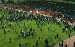 Массовая драка во время футбольного матча в Порт-Саиде