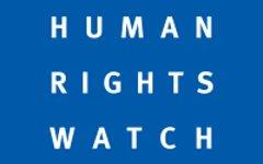Логотип Human Writes Watch. Изображение с сайта hrw.org
