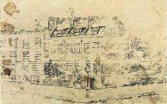 Дом Ван Гога в Брикстоне. Рисунок художника. Фото с сайта wikipaintings.org