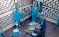 Кадр видеосъемки избиения. Фото с сайта primamedia.ru