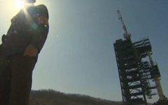 Ракета «Ынха-3». Кадр телеканала CNN с сайта edition.cnn.com
