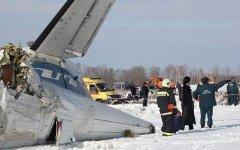 Разбившийся ATR-72. Фото ГУ МЧС по Тюменской области