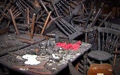 Последствия пожара в клубе; фото с news.made.ru