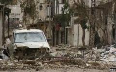Результаты волнений в Сирии; фото взято с сайта BBC