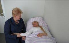 Юлия Тимошенко и Даля Грибаускайте. Фото с сайта tymoshenko.ua