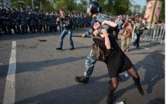Разгон «Марша миллионов». Фото пользователя Twitter ‏@OharaJenny