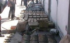 Тайник боевиков. Фото с сайта Национального антитеррористического комитета