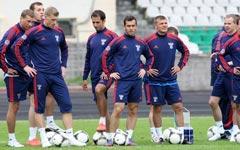 Футболисты сборной России. Фото: rfs.ru