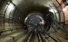 Перегон между станциями московского метро. Фото с сайта metrofoto.ru