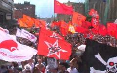 Участники «Марша миллионов» 12 июня. Стоп-кадр с трансляции «Ридуса»