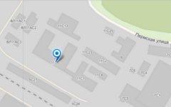 Место происшествия. Иллюстрация с сайта maps.yandex.ru