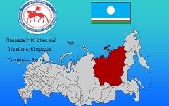 Якутия на карте России. Фото с сайта mirgeografii.ru