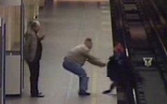 Инцидент в питерском метро. Скриншот с видео Life News
