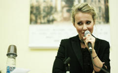 Ксения Собчак. Фото с сайта ksenia-sobchak.com