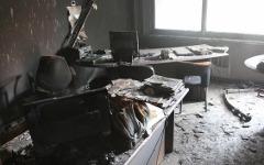 Последствия самоподжога. Фото с сайта 54.mchs.gov.ru