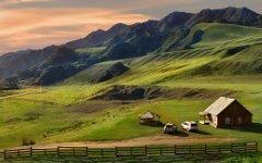Алтайское село. Фото с сайта goodfon.ru