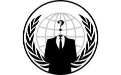 Эмблема Anonymous. Фото с сайта wikipedia.org