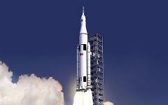 Ракета SLS. Фото с сайта nasa.gov