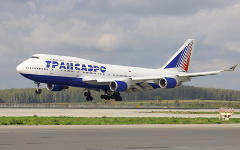 Самолет компании «Трансаэро». Фото с сайта transaero.ru