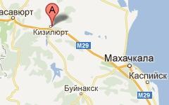 Селение Комсомольское. Изображение с maps.google.ru