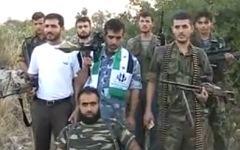 Сирийские боевики. Кадр из видео в YouTube