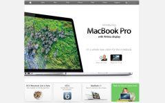 Скриншот главной страницы сайта apple.com