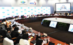 Заседание в рамках саммита. Фото с сайта foto.apec2012.ru