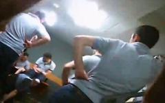 Избиение в Глданской тюрьме. Кадр из видео на YouTube